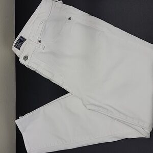 ABERCROMBIE & FITCH WHITR SIMONE HIGH RISE ANKLE JEANS 30